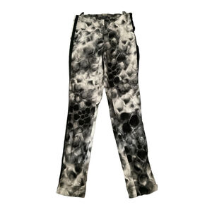 Luisa Cerano Pants, Size 8, Gray Skinny Jeans, Designer